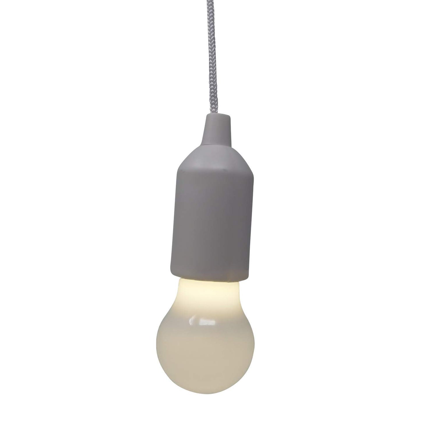 I Set of 4 Pull Rope LED Bulb I for Weddings I Indoor, Outdoors I Back Yard Decor I Kids Bedroom (Black)
